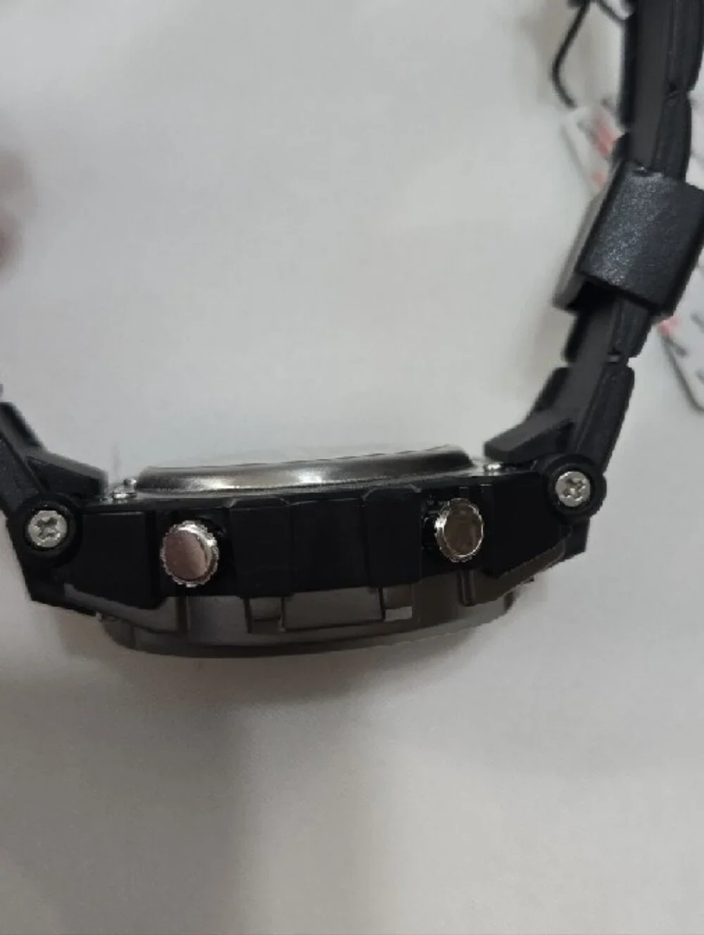 SANDA Fashion Watch - Black & Silver Accent
